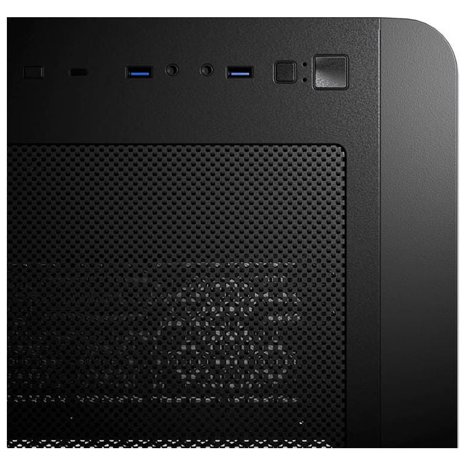 LC-Power LC-8001B-ON Gaming 8001B Pro-Storm Dark Case Midi Tower con Supporto ATX Micro-ATX Mini-ITX e Vetro Temperato colore Nero