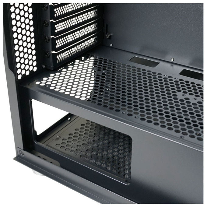 LC-Power LC-802B-ON Black_Wanderer_X Midi Tower Fattore di forma ATX EATX micro ATX Mini-ITX Vetro temperato Ventole ARGB colore Nero