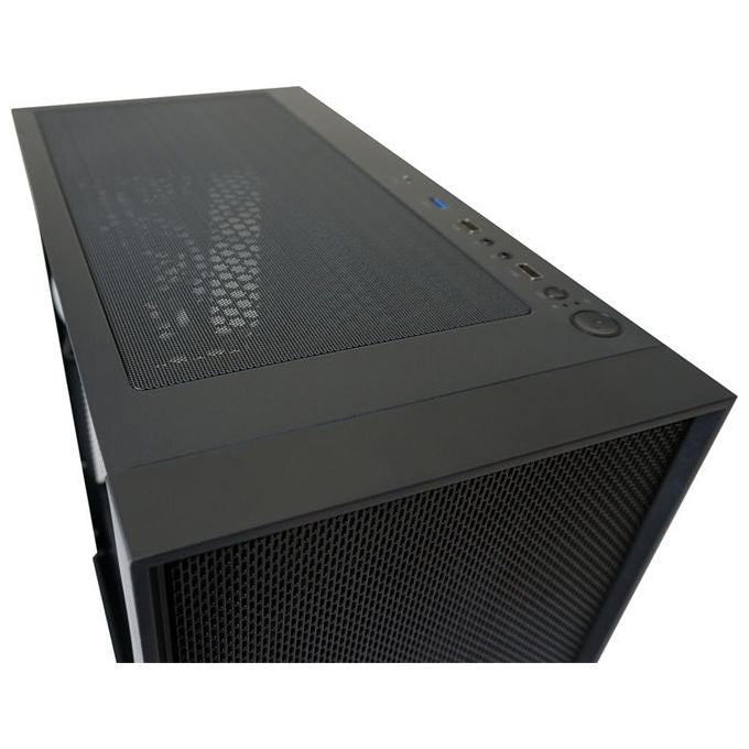 LC-Power LC-802B-ON Black_Wanderer_X Midi Tower Fattore di forma ATX EATX micro ATX Mini-ITX Vetro temperato Ventole ARGB colore Nero