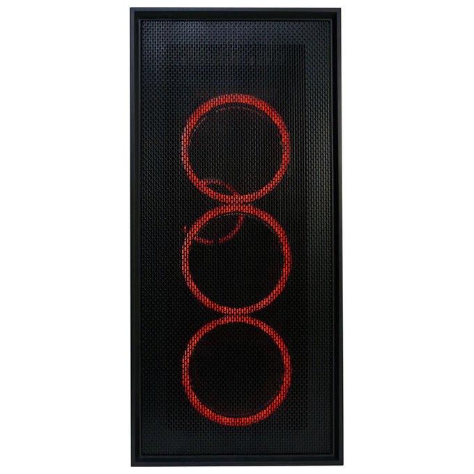 LC-Power LC-802B-ON Black_Wanderer_X Midi Tower Fattore di forma ATX EATX micro ATX Mini-ITX Vetro temperato Ventole ARGB colore Nero