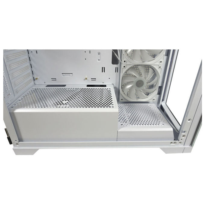 LC-Power LC-806W-ON LC-7041B-ON Midi Tower ATX Micro-ATX Mini-ITX USB 3.2 Gen 1 Type C Vetro Temperato colore Bianco