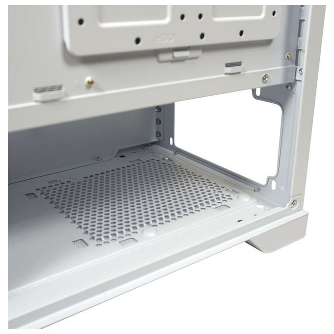 LC-Power LC-806W-ON LC-7041B-ON Midi Tower ATX Micro-ATX Mini-ITX USB 3.2 Gen 1 Type C Vetro Temperato colore Bianco
