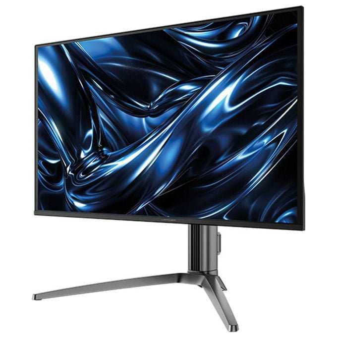 LC-Power LC-M27UO Monitor PC 26.5'' 3840 x 2160 Pixel 4K Ultra HD QD-OLED 240 Hz 0,03 ms colore Antracite Nero