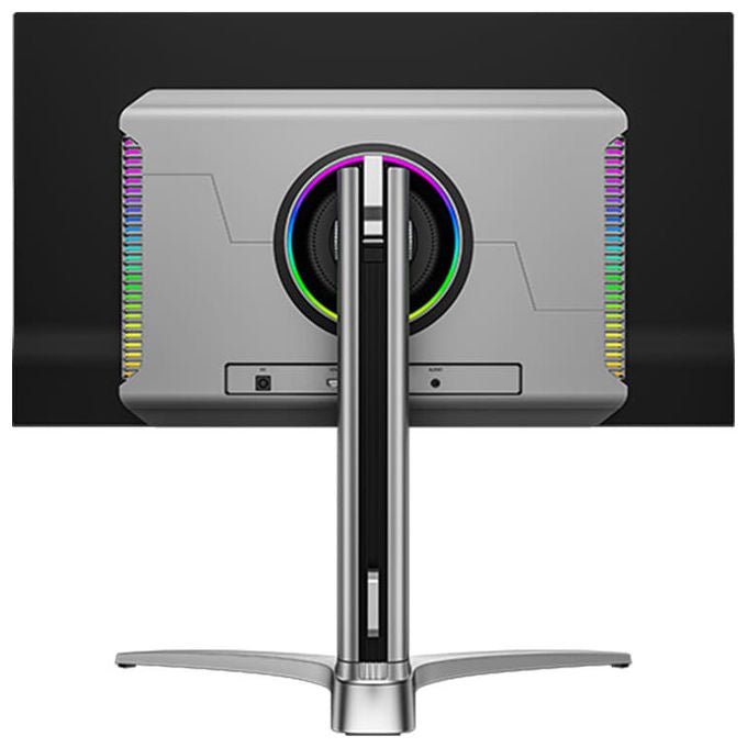 LC-Power LC-M27UO Monitor PC 26.5'' 3840 x 2160 Pixel 4K Ultra HD QD-OLED 240 Hz 0,03 ms colore Antracite Nero