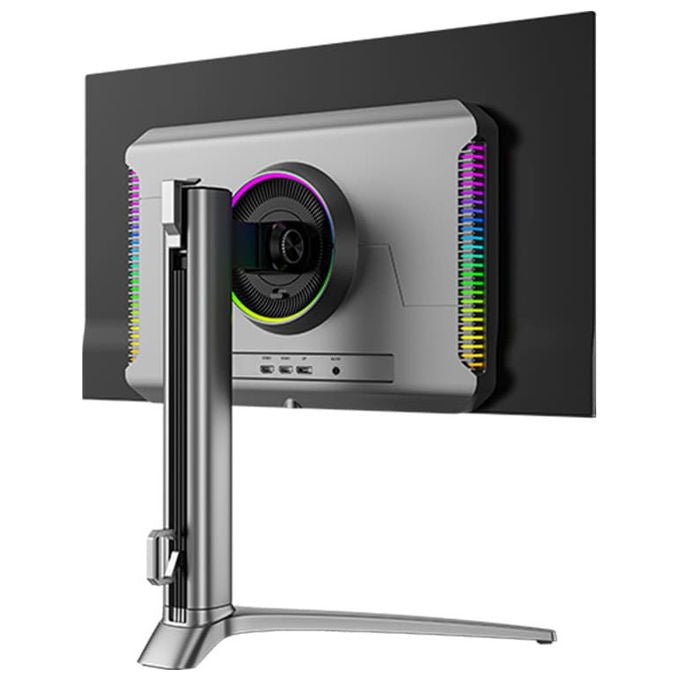 LC-Power LC-M27UO Monitor PC 26.5'' 3840 x 2160 Pixel 4K Ultra HD QD-OLED 240 Hz 0,03 ms colore Antracite Nero