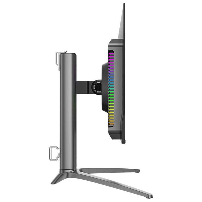 LC-Power LC-M27UO Monitor PC 26.5'' 3840 x 2160 Pixel 4K Ultra HD QD-OLED 240 Hz 0,03 ms colore Antracite Nero