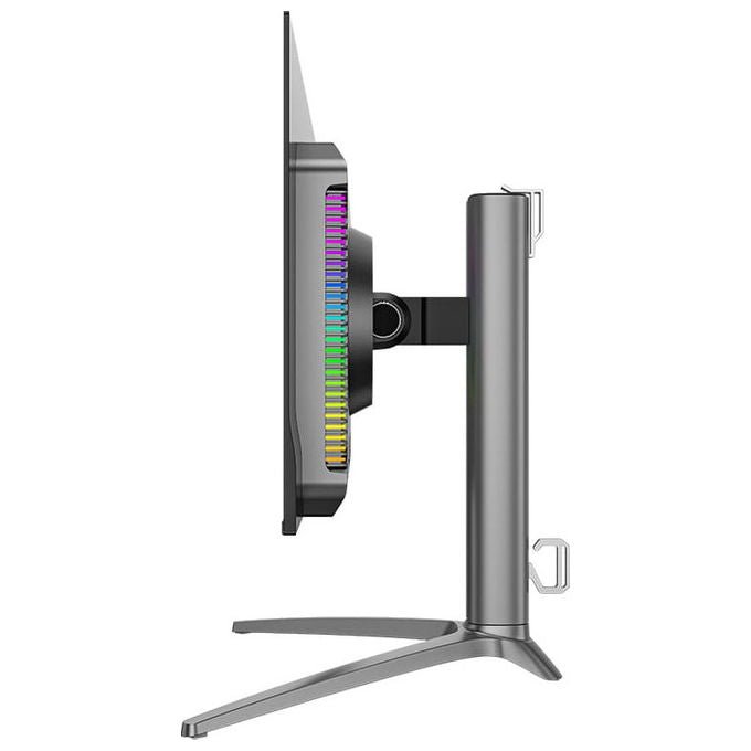 LC-Power LC-M27UO Monitor PC 26.5'' 3840 x 2160 Pixel 4K Ultra HD QD-OLED 240 Hz 0,03 ms colore Antracite Nero