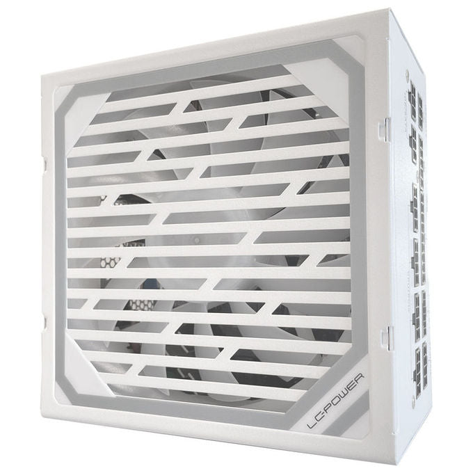 LC-Power LC1000MW V3.1 Alimentatore 1000W ATX 3.1 80+ Gold Completamente Modulare 12V-2x6 Bianco