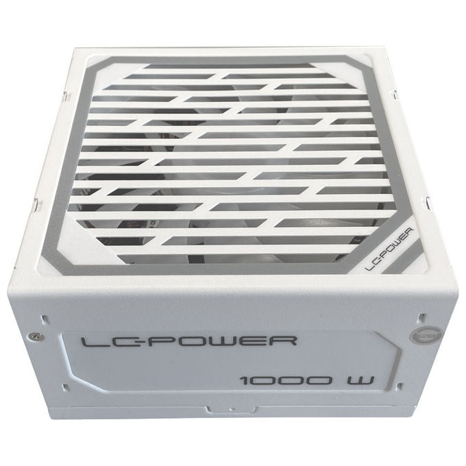 LC-Power LC1000MW V3.1 Alimentatore 1000W ATX 3.1 80+ Gold Completamente Modulare 12V-2x6 Bianco