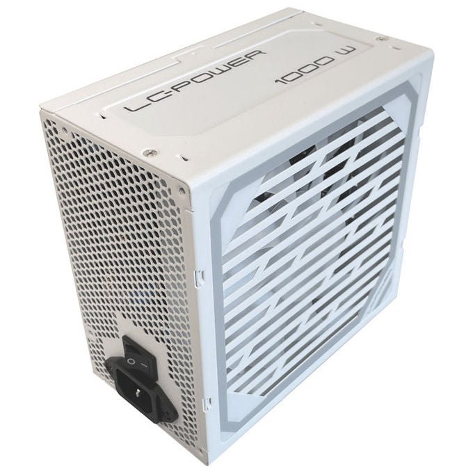 LC-Power LC1000MW V3.1 Alimentatore 1000W ATX 3.1 80+ Gold Completamente Modulare 12V-2x6 Bianco