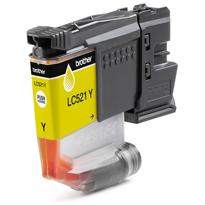 Brother Cartuccia Inchiostro Giallo Originale LC521Y