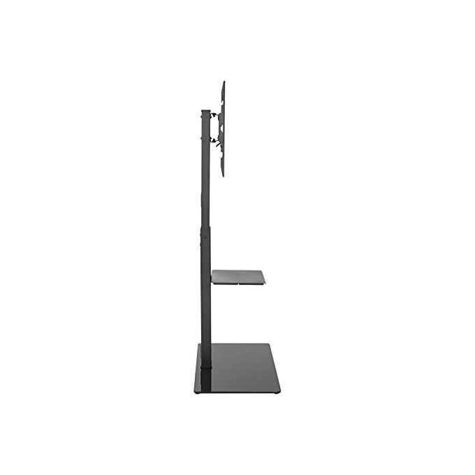 Nuova Video Suono Supporto Staffa da Pavimento per Tv Led con Base Vetro Temperato fino a 70