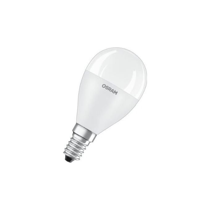 Osram Lampadina Led Sfera Smerigliata Classica 8W-60 e14 Luce Bianca Calda