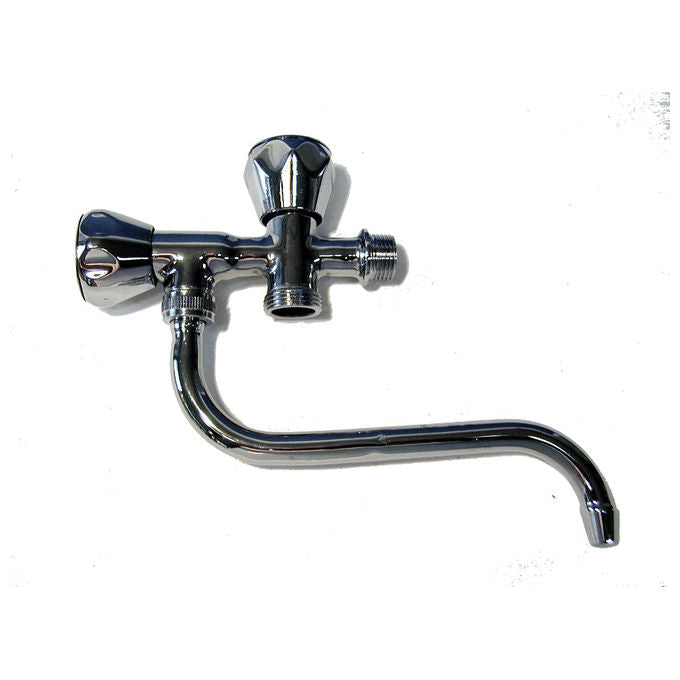Rubinetto Lavatrice Collo Snodo 252