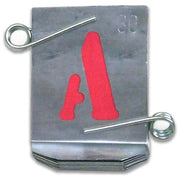 VBW 6567 Stampi Zinco Alfabeto 80mm