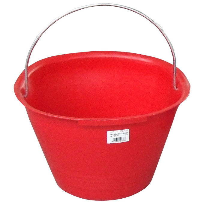 Stamplast Secchia Muratore Rossa 36cm