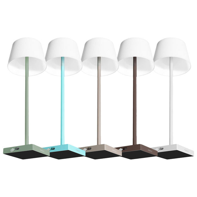 Century Lampada da Tavolo 4W Ricaricabile Corten 3000k