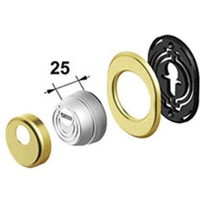 Disec Bds16d1p Defender Sferick 25mm Bronzo Satinato