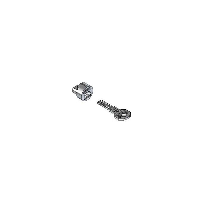 Prefer S411.0020 Serratura Laterale Dx Cilindro Punzonato