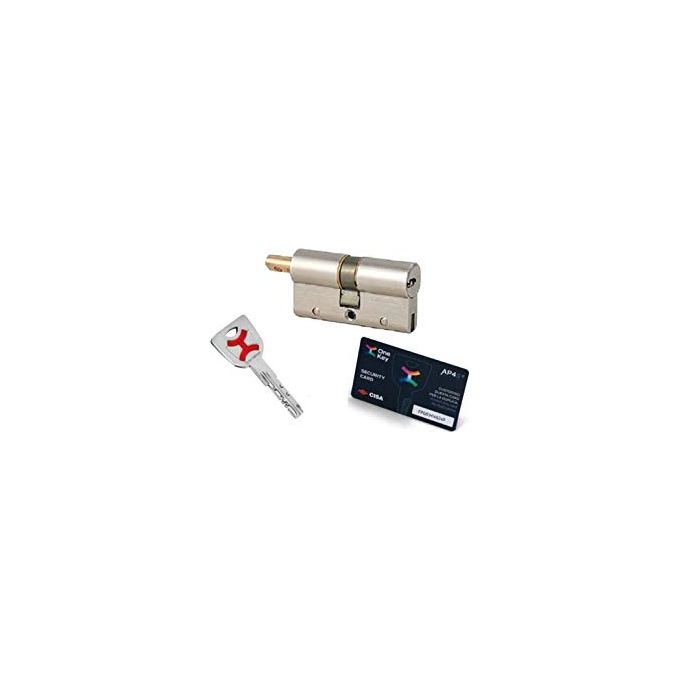 Cisa 0p3s7-90-0-12 Cilindro Ap4 80mm 50x30mm
