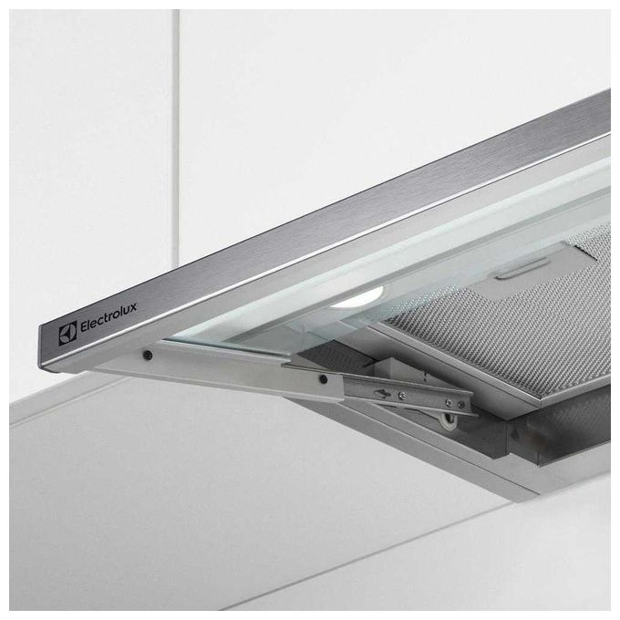 Electrolux LFP536X Cappa Integrata Estraibile Classe energetica C 3 Velocita' Aspirante o Filtrante 60 cm Inox