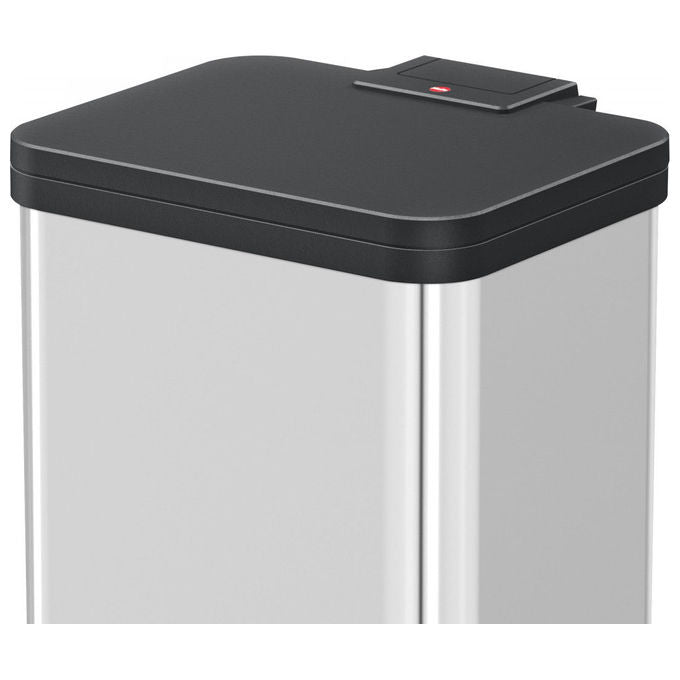 Hailo LH0622-200 Öko Duo Plus M Pedaalemmer 2x9 Ltr con Chiusura Silenziosa RVS colore RVS