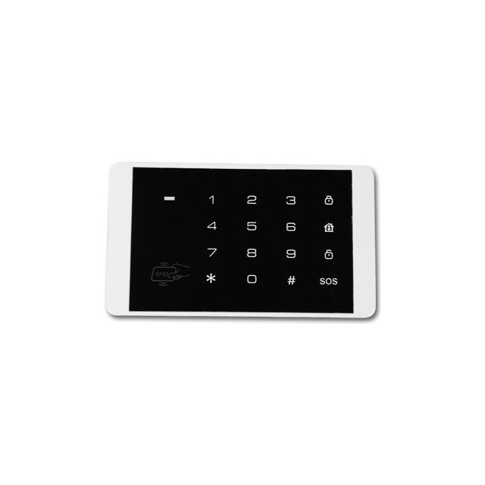 Link tastiera wireless aggiuntiva rfid per sistema allarme