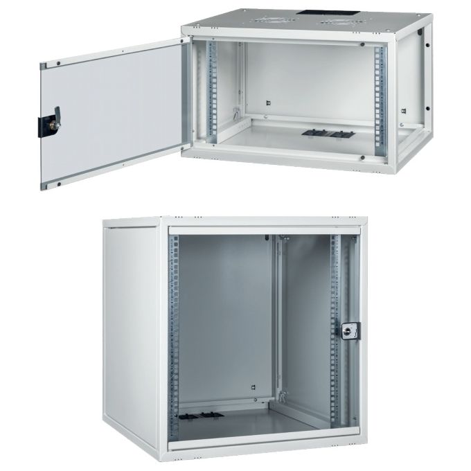 Link Armadio Rack 19'' 15u Profondita 450mm da Assemblare Grigio Disassemblato Serie Eavi