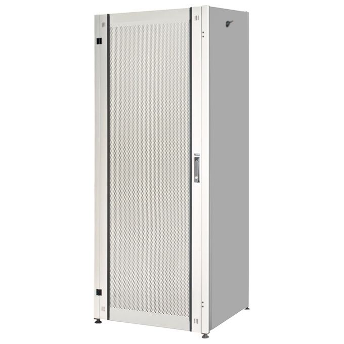 Link Armadio Rack per Reti 19'' 42U 2002x600x800 Colore Grigio Porta Traforata Serie Eavi
