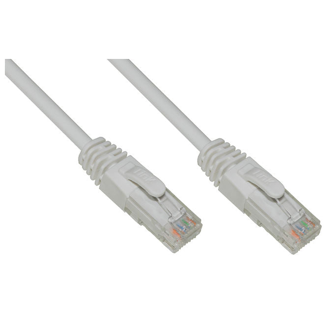 Link Cavo di Rete Categoria 6a Non Schermato Utp Awg24 Grigio Halogenfree 50mt