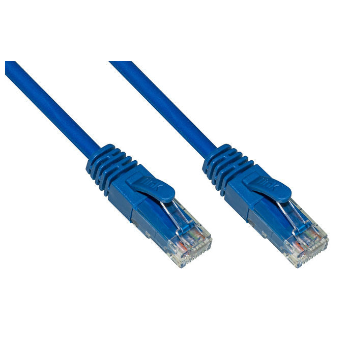 Link Cavo di Rete Categoria 6a Non Schermato Utp Awg24 Blu Halogenfree 50mt