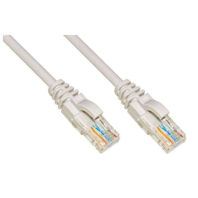 Link Cavo di Rete Categoria 6 Non Schermato Utp Colore Grigio 0.5mt
