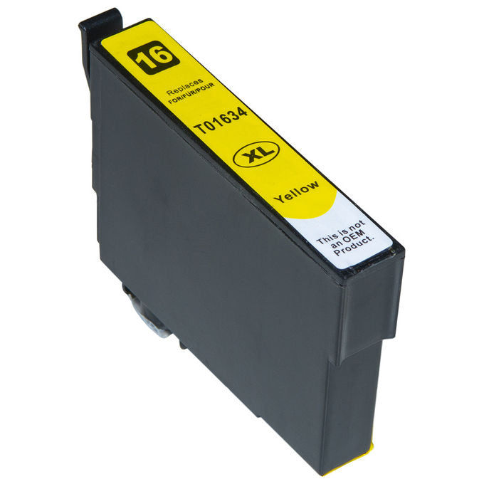 Link Cartuccia Ink Jet Compatibile per Uso du HP Workforce WF2010W TE-1634-XL Giallo