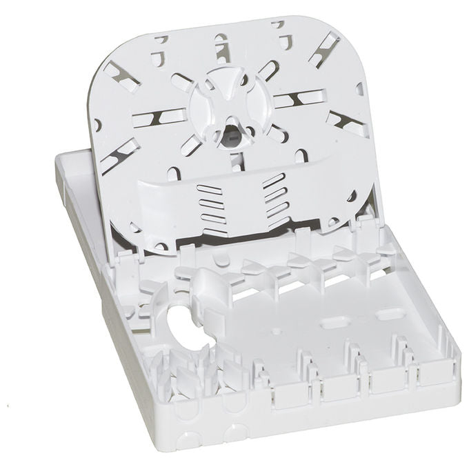 Link box 4 porte per connettori  fibra ottica sc simplex o lc duplex per applicazioni ftth