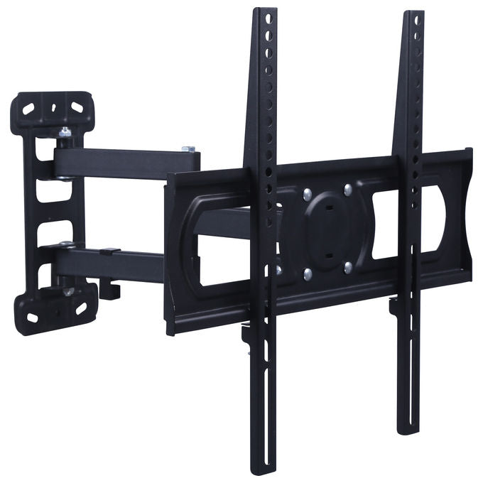 Link Staffa a Muro per Tv Fino a 40Kg da 32'' a 55'' Fino a Vesa 400x400 con 3 Snodi Orientamento Alto-Basso 5-10 Gradi Orientamento Laterale 45 Gradi
