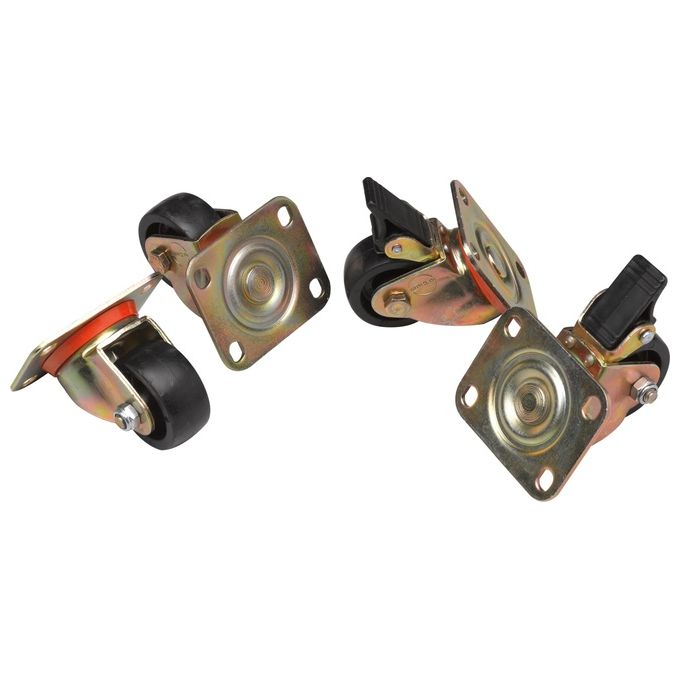 Link LKCASTP Set 4 Ruote per Armadi Rack Link Serie Eavi