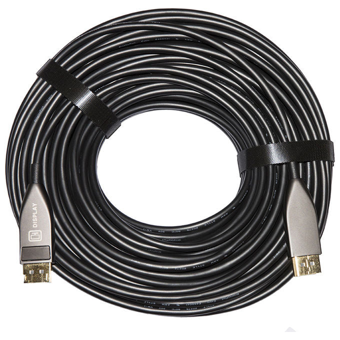Link Cavo Fibra Ottica Aoc Displayport 1.4 Hdcp 3D 32,4g 8k 60hz Ibrido 40mt