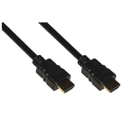 Link cavo hdmi 4kx2k 30hz 3d+ethernet per pc, notebook, hdtv, ecc contatti dorati mt 10 colore nero