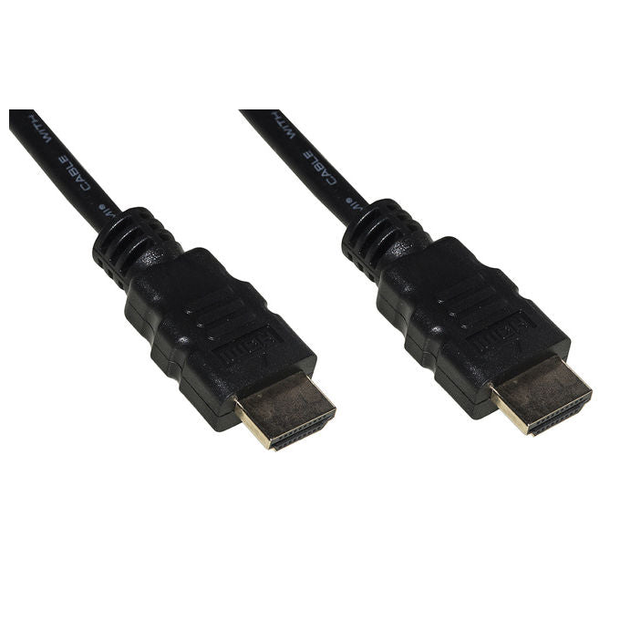 Link cavo hdmi 4kx2k per pc, notebook, hdtv, ecc contatti dorati mt 1,5 colore nero