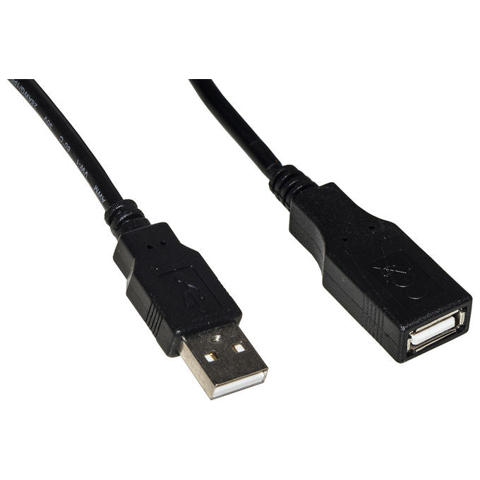 Link cavo usb 2.0 maschio-femmina rame connettore femmina isolato mt 1