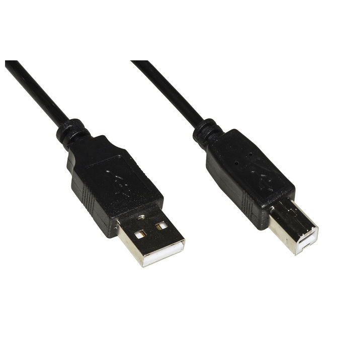 Link Cavo Usb 2.0 Connettori A-B In Rame 3mt Nero