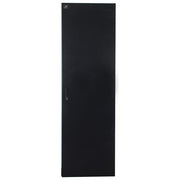 Link Porta in Metallo Pieno Nera per Armadi Link 32u Larghezza 600mm con Serratura
