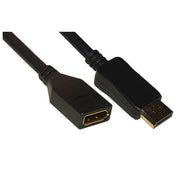 LINK cavo prolunga displayport maschio-femmina contatti dorati 4k60hz 21,6gbs mt 1