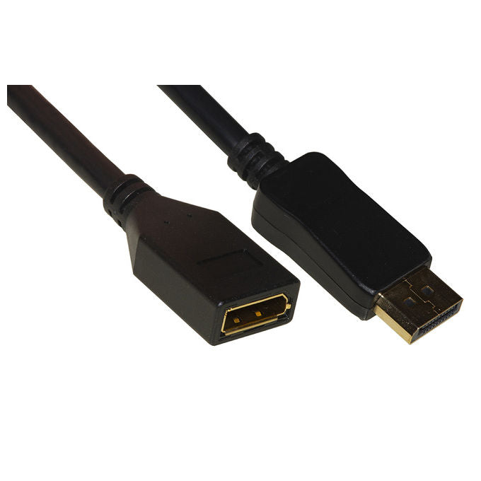 LINK cavo prolunga displayport maschio-femmina contatti dorati 4k60hz 21,6gbs mt 1