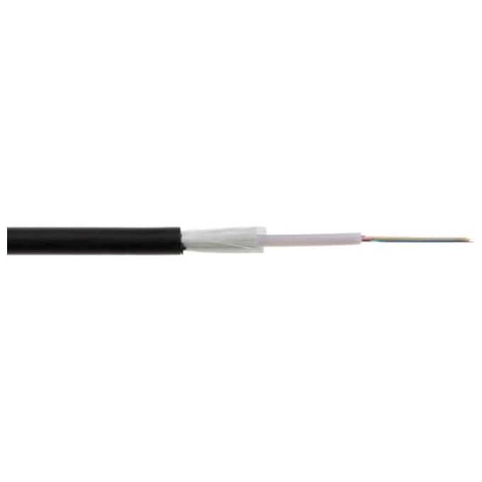 Link Cavo Fibra Ottica da Esterno Armato Om3 Guaina Pe 12 Fibre