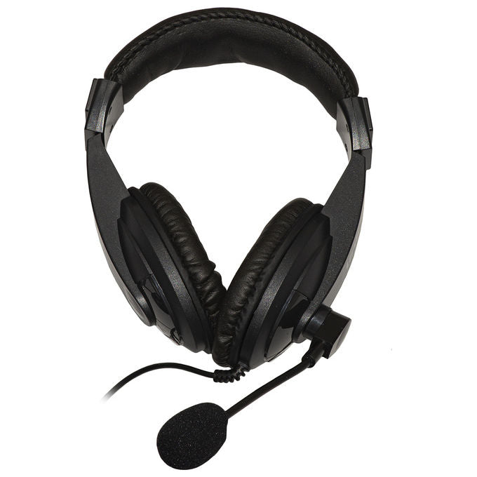 Link Cuffia Audio con Microfono Orientabile Connettore 1x3.5mm