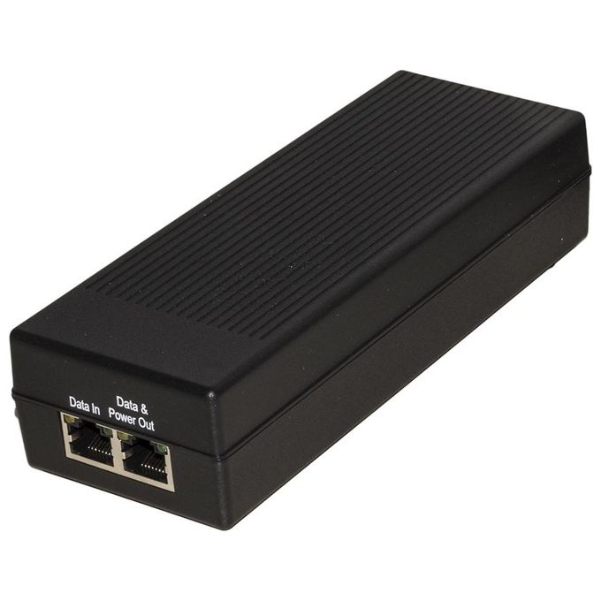 Link iniettore gigabit poe+ 802.3at, 30 watt per reti