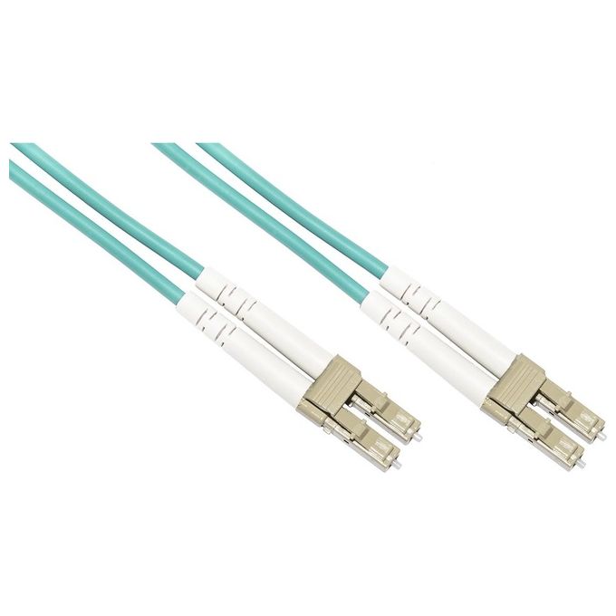 Link cavo fibra ottica lc a lc multimode duplex om3 50-125 mt.40