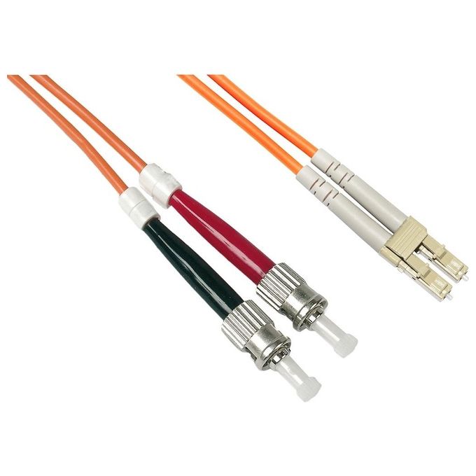 Link cavo fibra ottica lc a st multimode duplex om2 50-125 mt.1