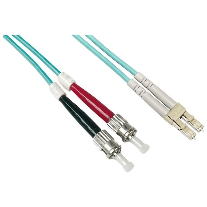 Link cavo fibra ottica lc a st multimode duplex om3 50-125 mt.1